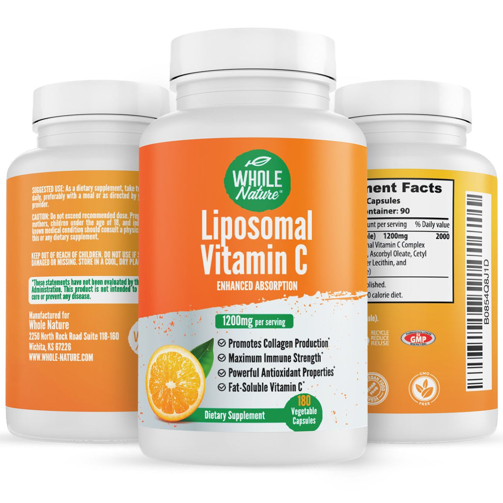 Whole Nature Liposomal Vitamin C 1200 mg-1
