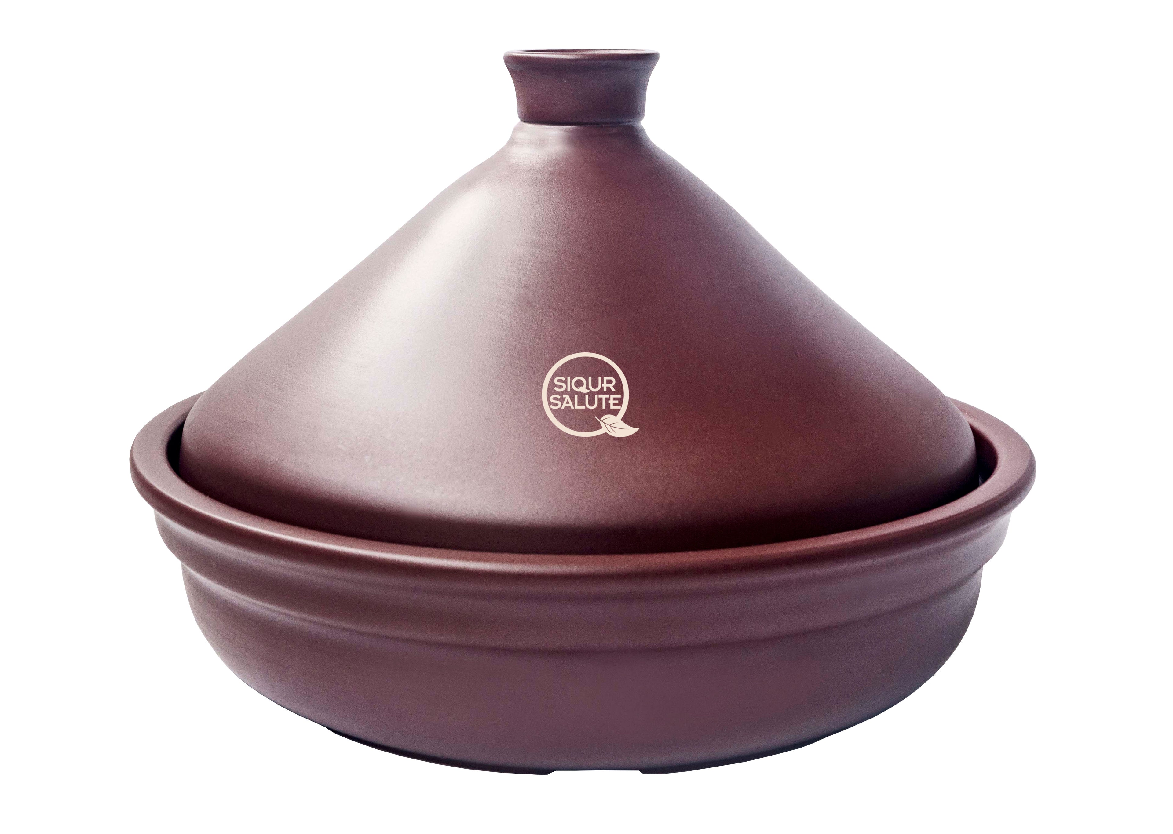 Pot Tajine in Zisha purple clay 22 or 26 cm-0
