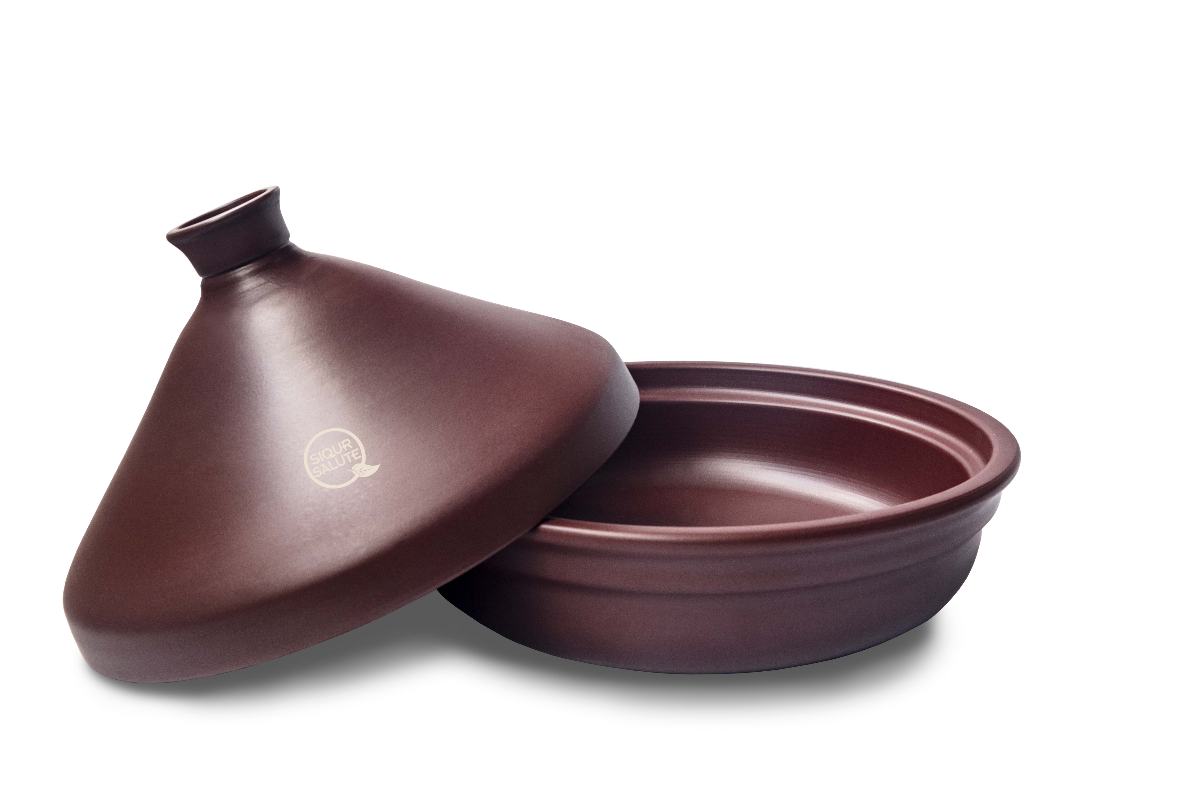 Pot Tajine in Zisha purple clay 22 or 26 cm-1