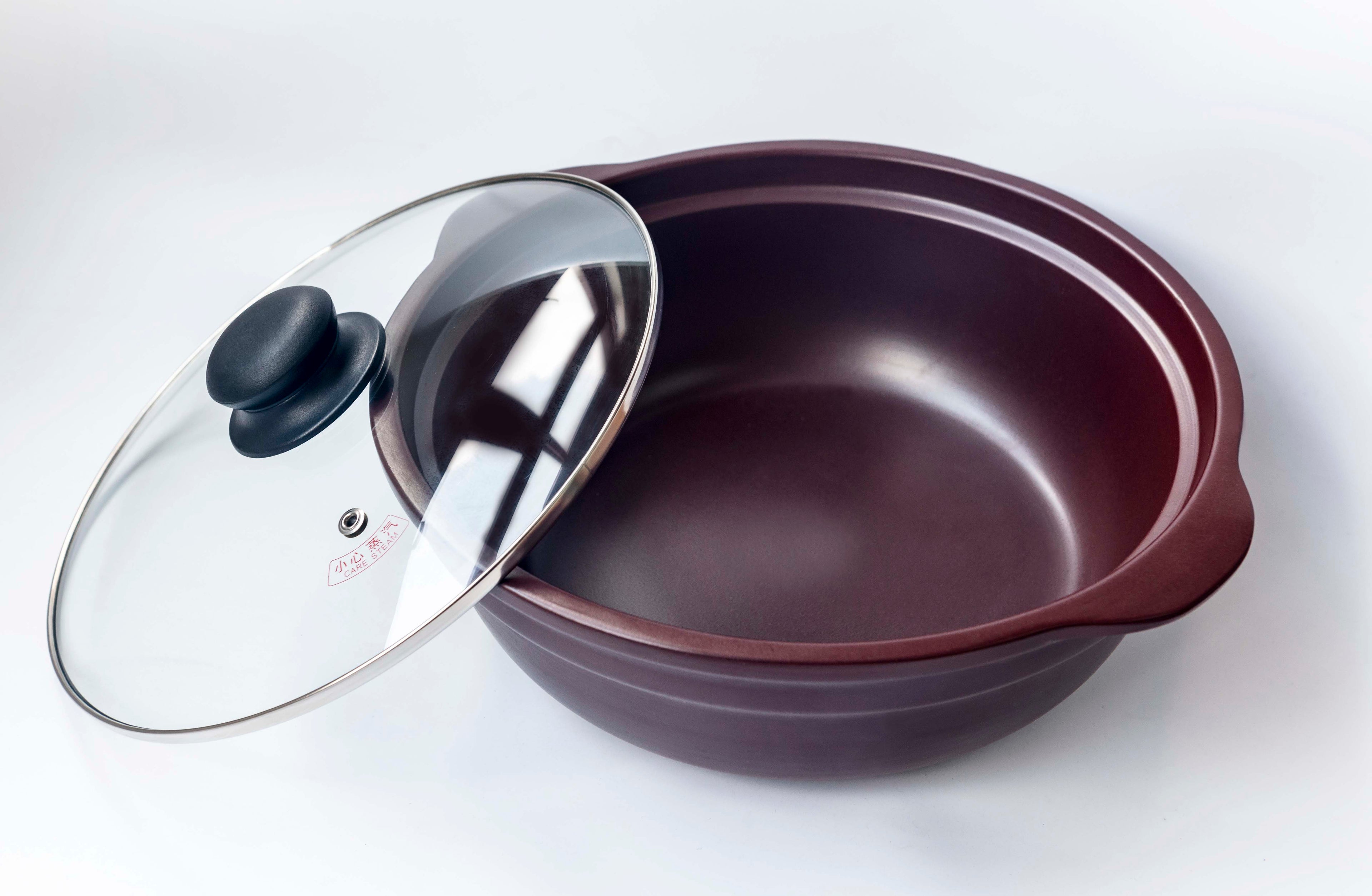Pot saucepan in Zisha purple clay 16 or 28 cm-4