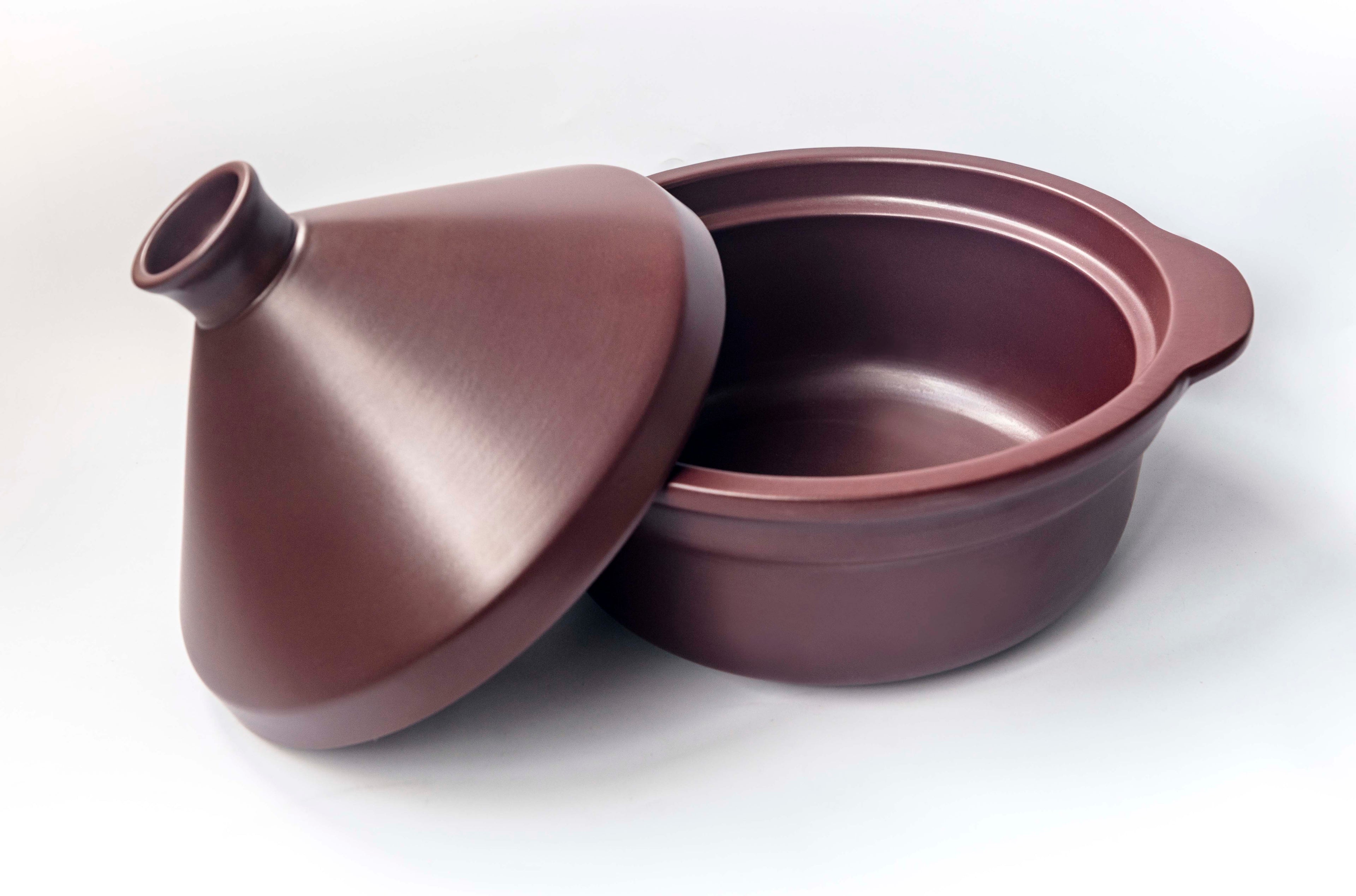 Pot Tajine in Zisha purple clay 22 or 26 cm-3